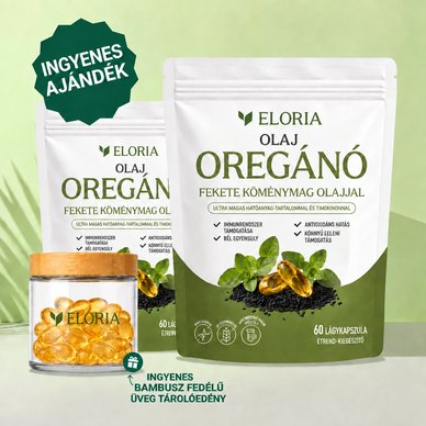 Eloria® Oregánóolaj Lágyzselatin Kapszula