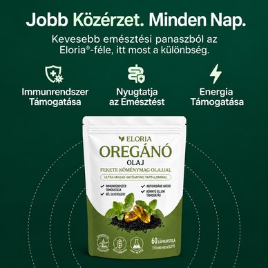 Eloria® Oregánóolaj Lágyzselatin Kapszula